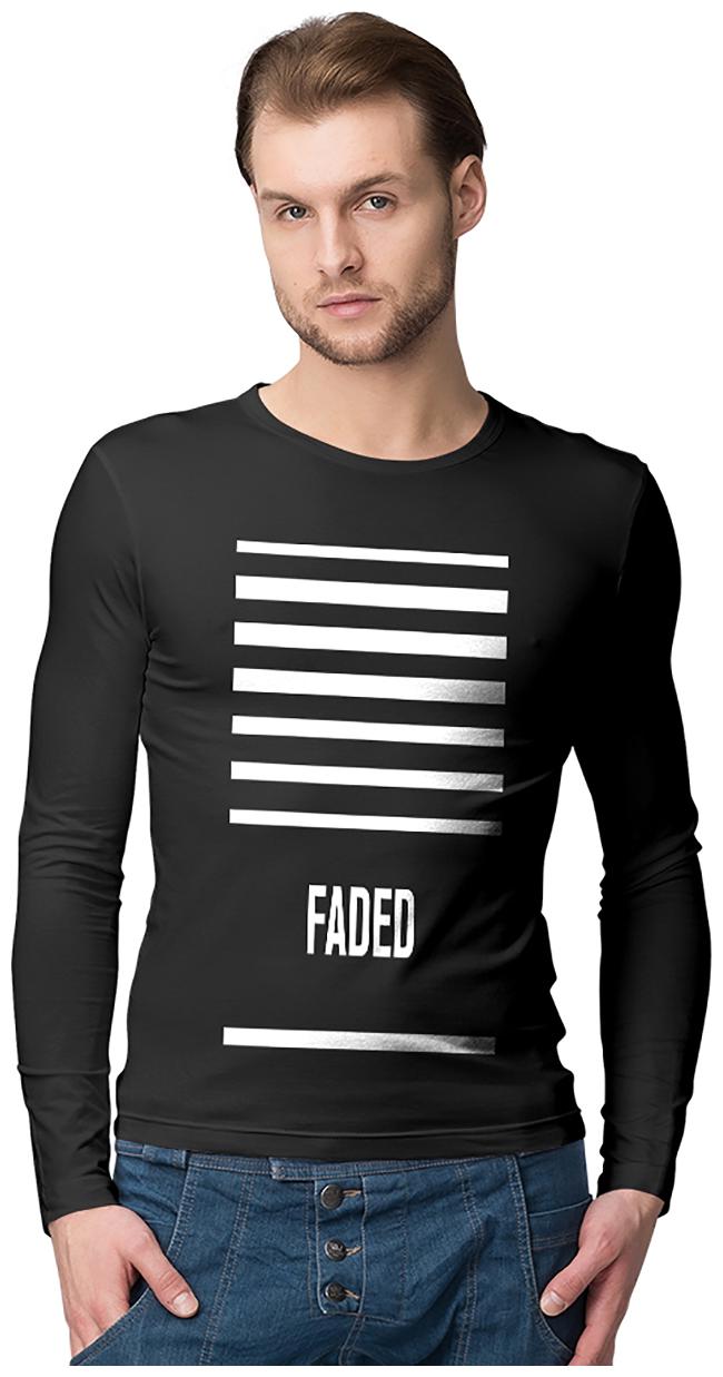 

American-Elm Men s Round Neck T-Shirt - Black
