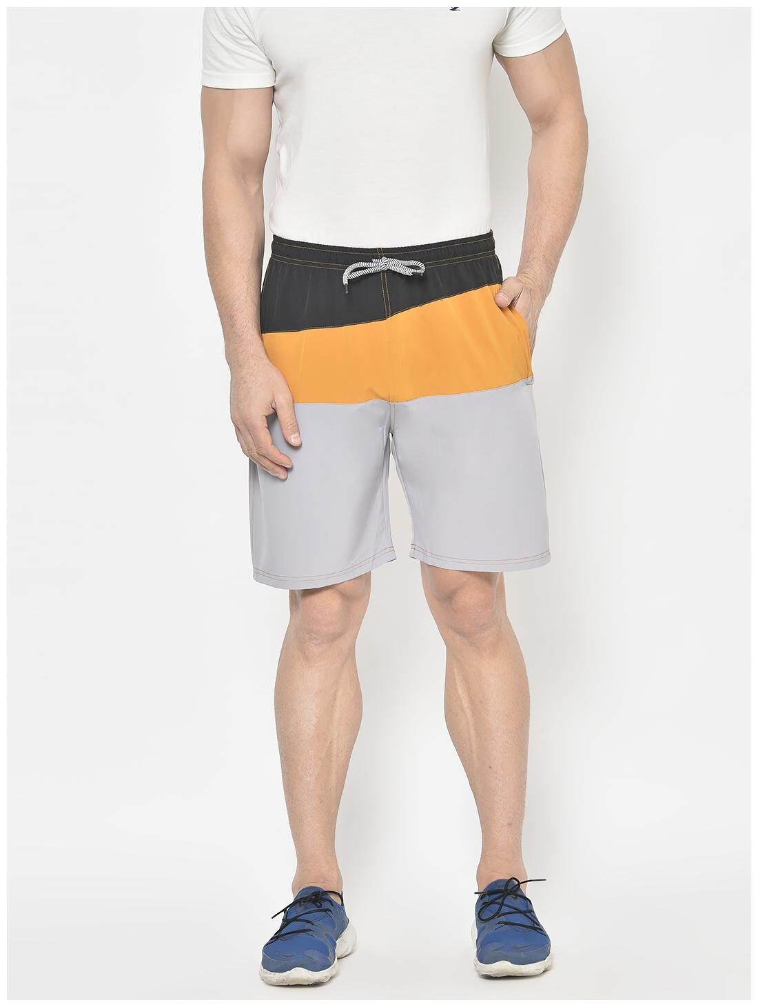 

American-Elm Men Multi Regular Fit Regular Shorts