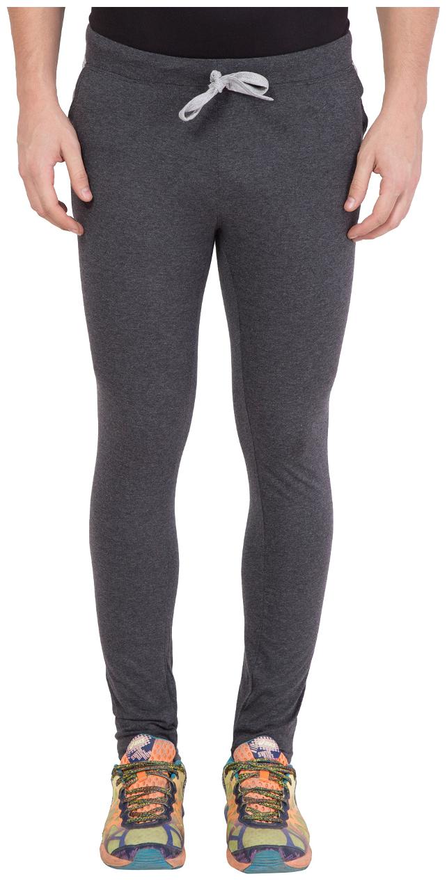 

American-Elm Men Grey Solid Slim fit Track pants