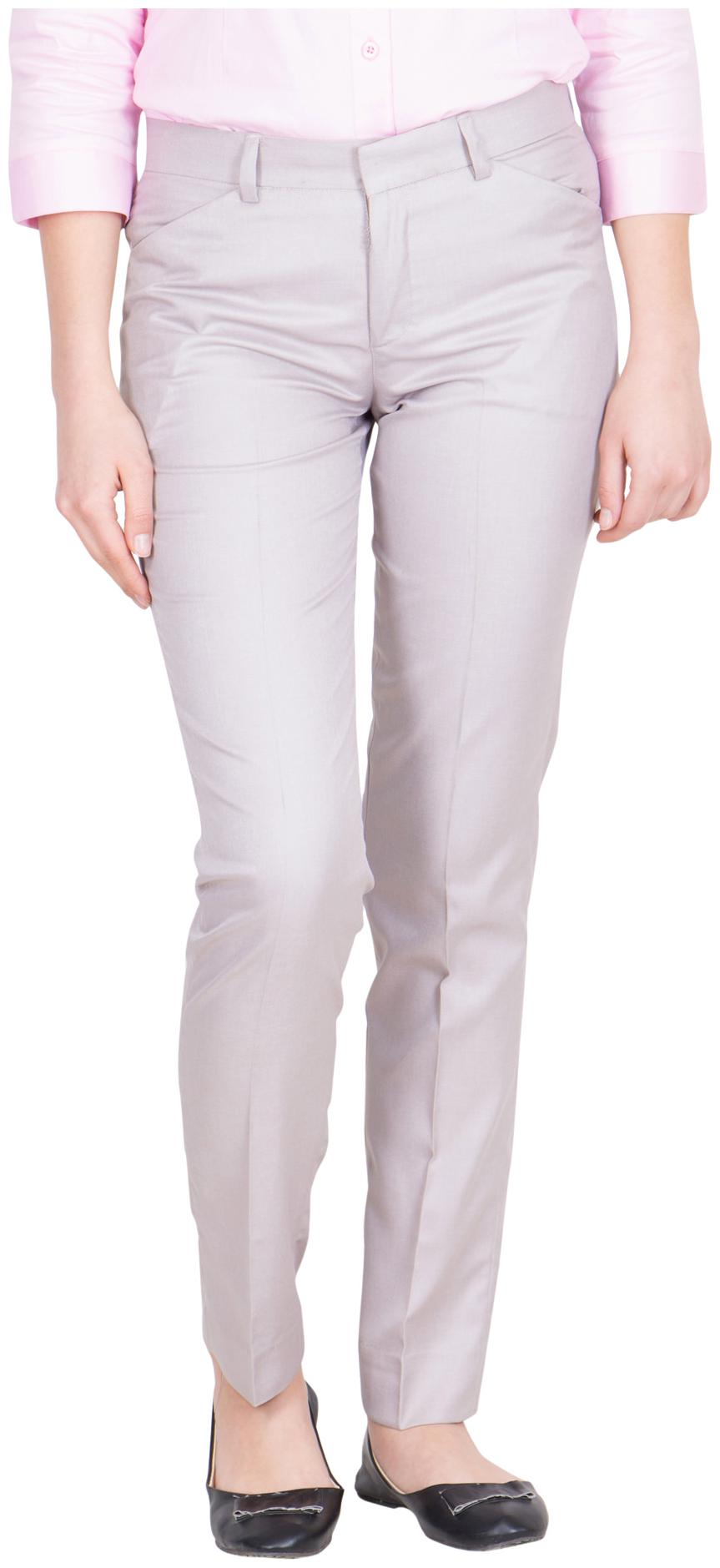 

American-Elm Women Blue Slim fit Regular trousers
