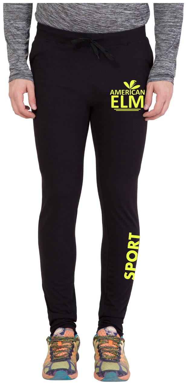 

American-Elm Men s Black Printed Lower