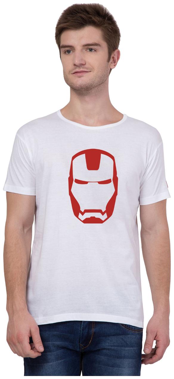 

American-Elm Men White Slim fit Cotton Round neck T-Shirt - Pack Of 1