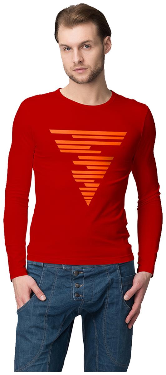 

American-Elm Men Red Slim fit Cotton Round neck T-Shirt - Pack Of 1