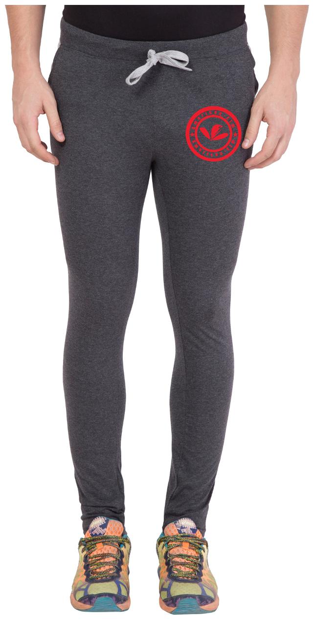 

American-Elm Dark Grey Printed Track Jogger for Men