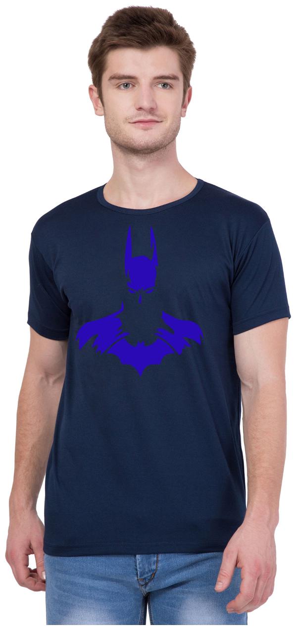 

American-Elm Men Navy blue Slim fit Cotton Round neck T-Shirt - Pack Of 1