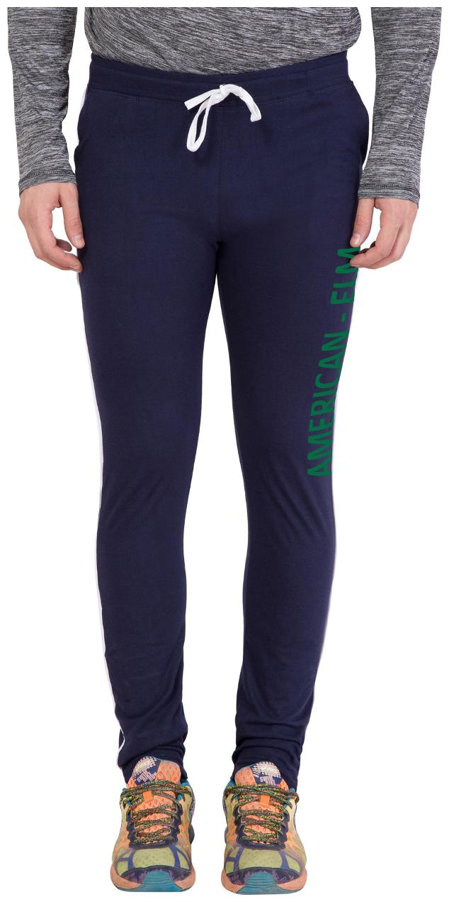 

American-Elm Navy Blue Printed Lower for Men