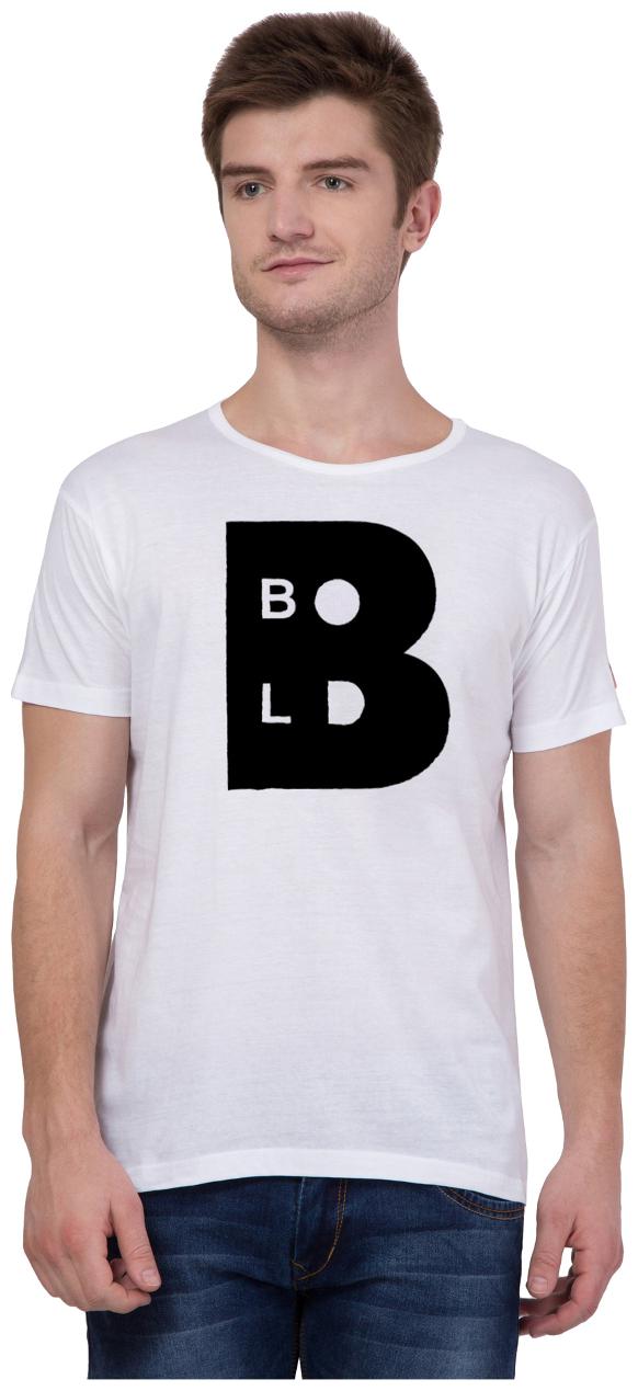 

American-Elm Men White Slim fit Cotton Round neck T-Shirt - Pack Of 1