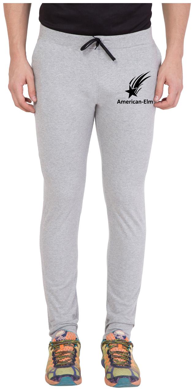 

American-Elm Grey Black Star Printed Lower for Men