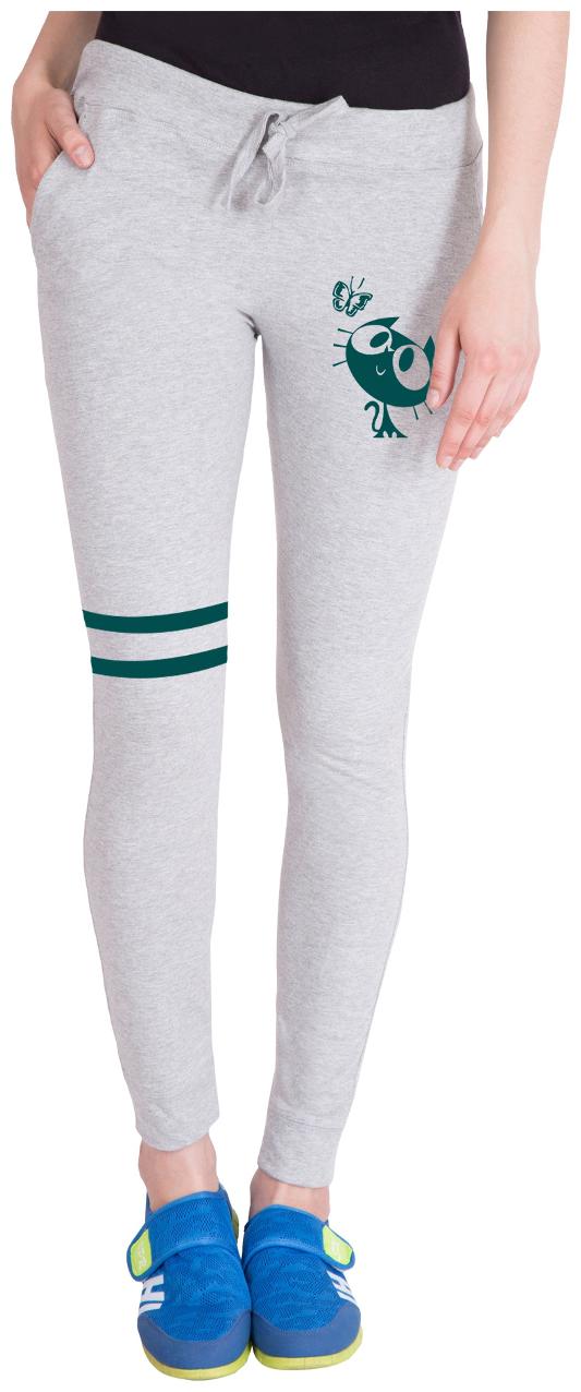 

American-Elm Women Slim fit Cotton Printed Track pants - Multi