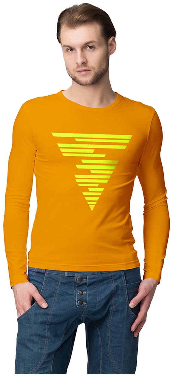 

American-Elm Men Yellow Slim fit Cotton Round neck T-Shirt - Pack Of 1