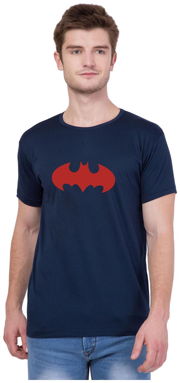 

American-Elm Men s Slim Fit Printed T-Shirt - Blue