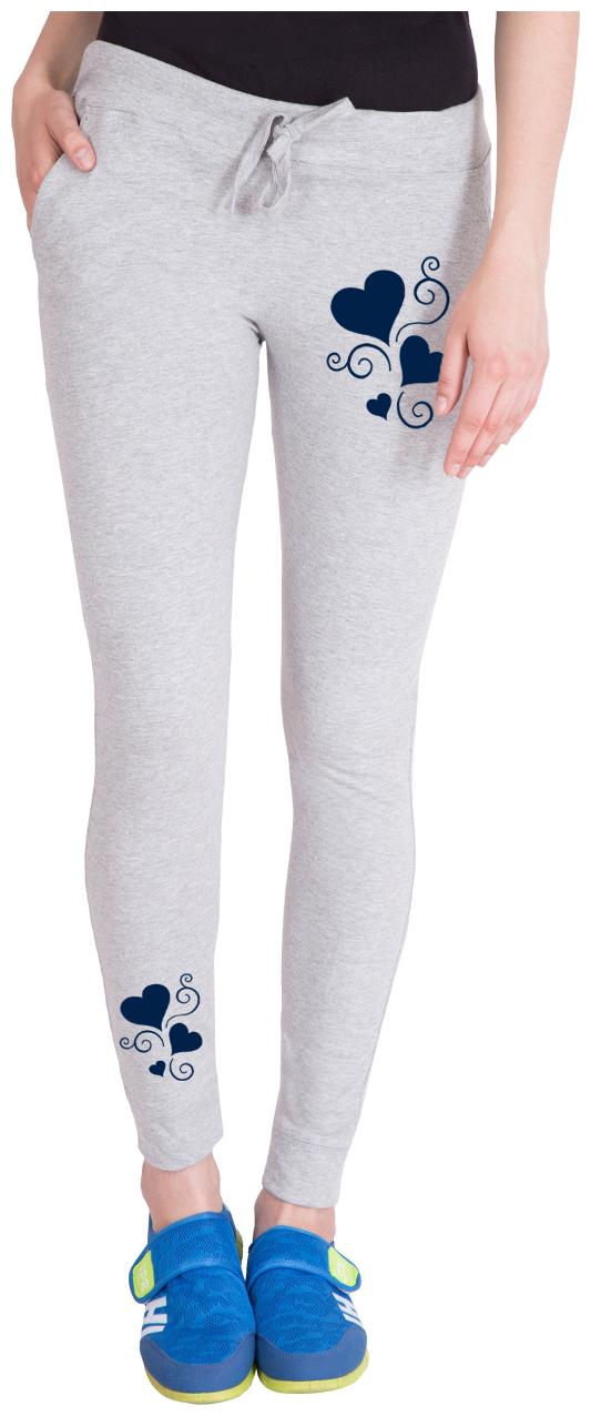 

American-Elm Women Regular fit Cotton Solid Track pants - Grey