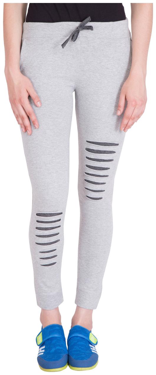 

American-Elm Women Regular fit Cotton Solid Track pants - Grey