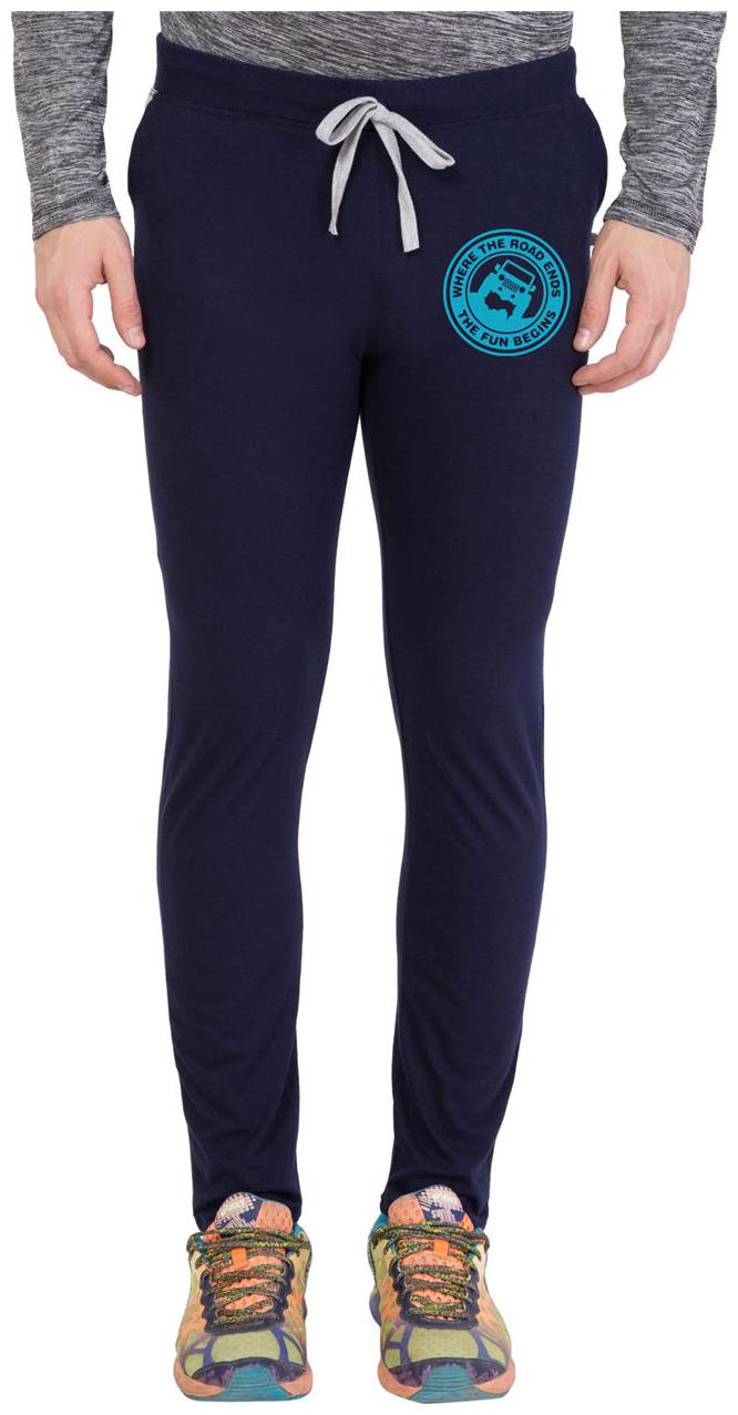 

American-Elm Men s Blue SkyBlue Zeep Printed Trackwear