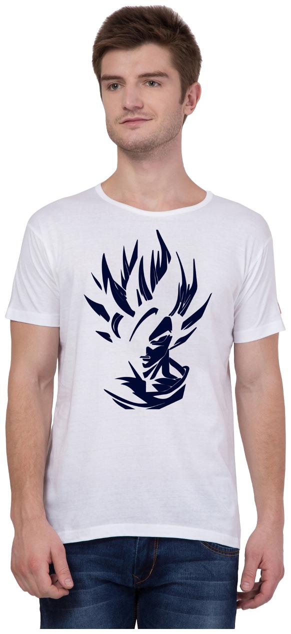 

American-Elm Men White Slim fit Cotton Round neck T-Shirt - Pack Of 1