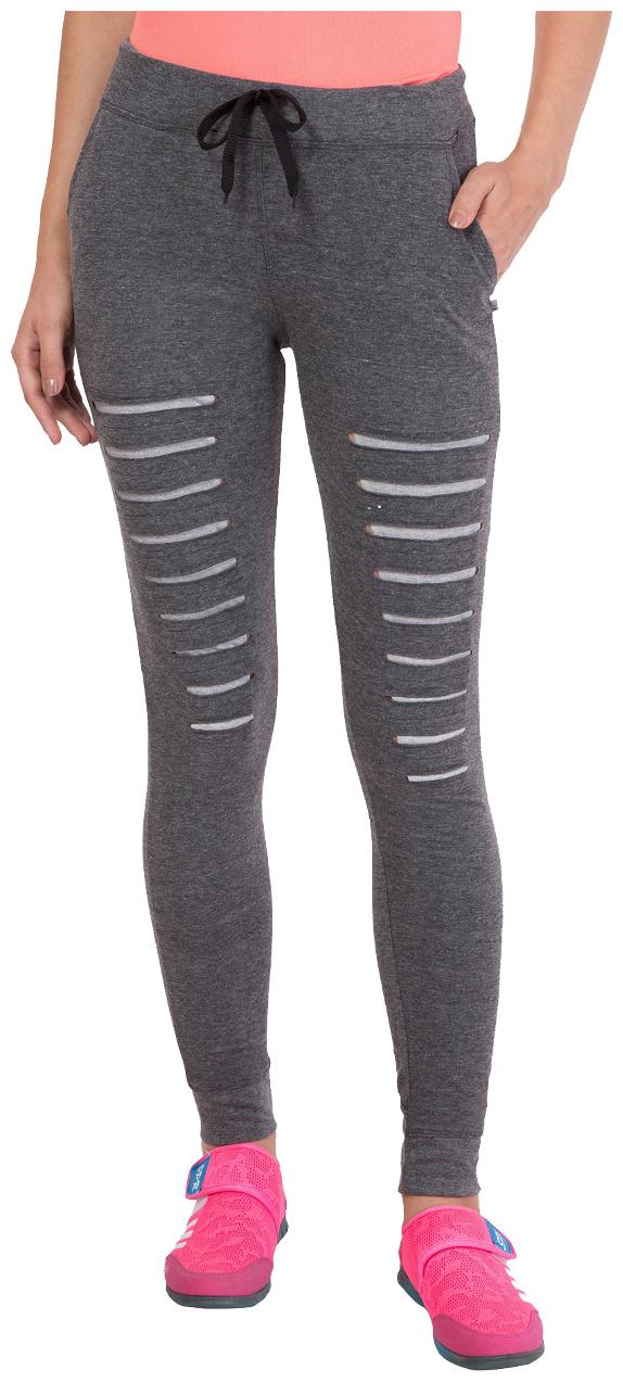

American-Elm Women Regular fit Cotton Solid Track pants - Grey