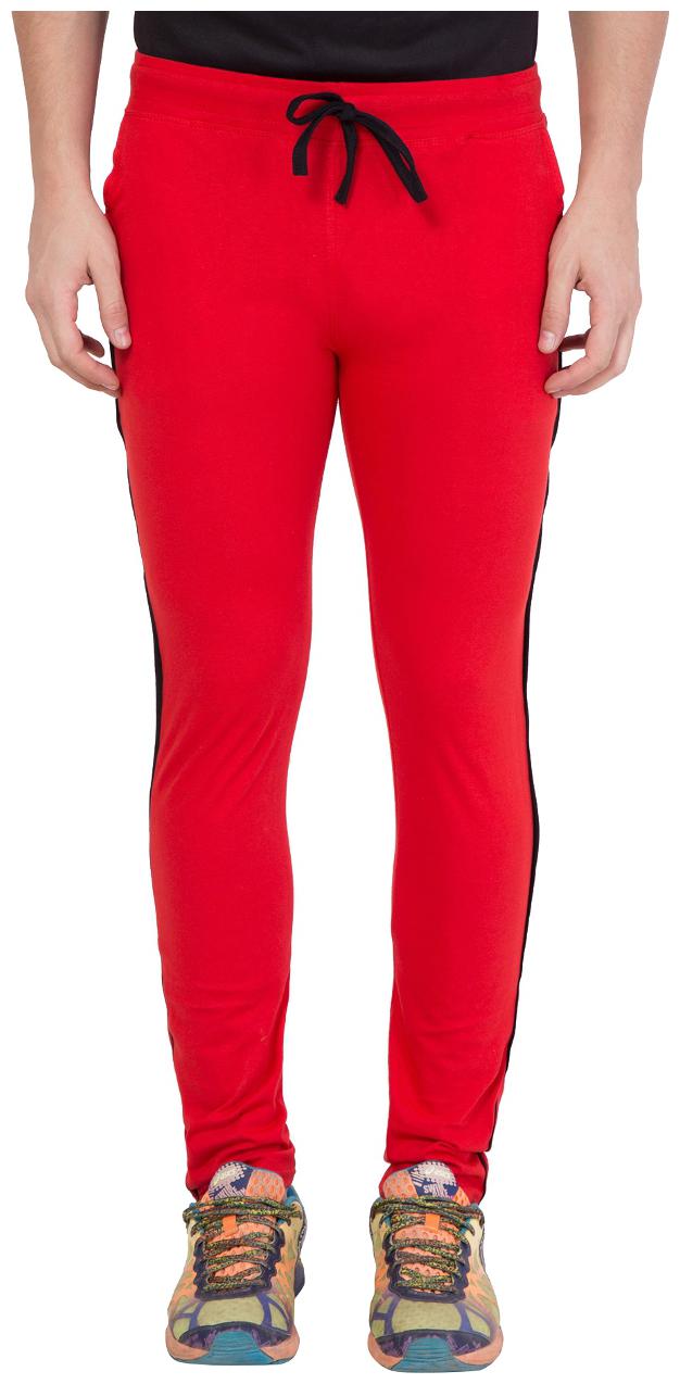 

American-Elm Men s Red Slim Fit Lower