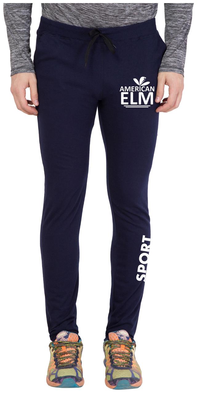 

American-Elm Navy Stylish Printed TrackWear for Men