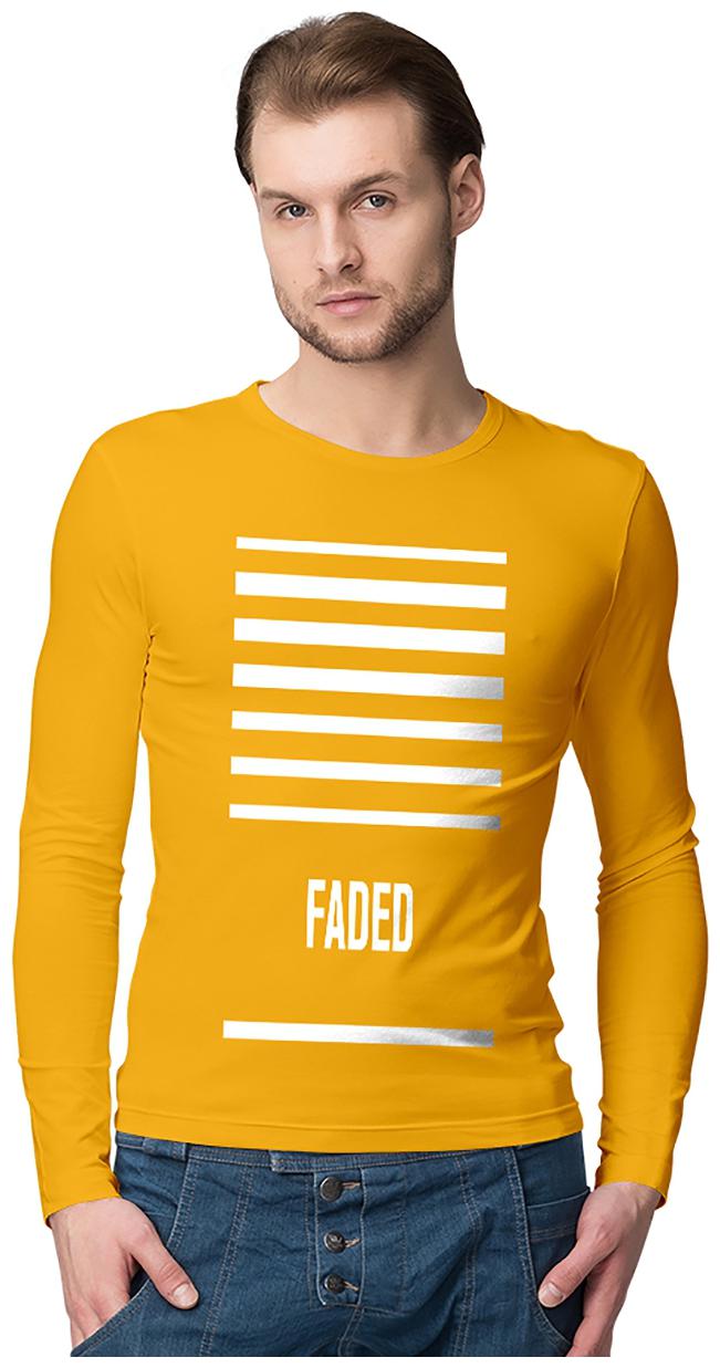 

American-Elm Men Yellow Regular fit Cotton Round neck T-Shirt - Pack Of 1