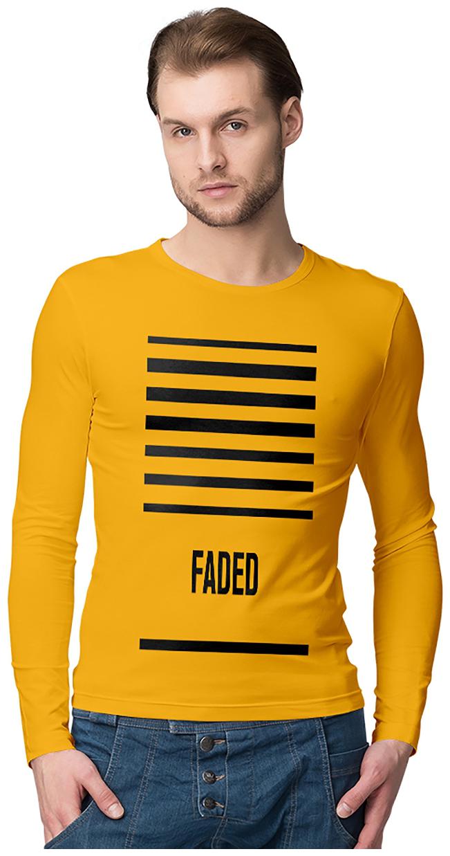 

American-Elm Men Yellow Regular fit Cotton Round neck T-Shirt - Pack Of 1
