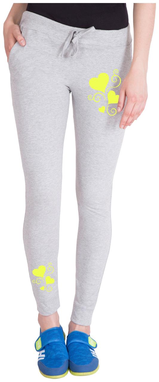 

American-Elm Women Regular fit Cotton Solid Track pants - Grey
