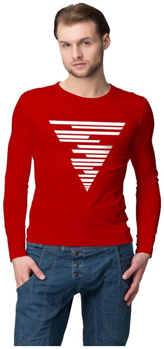 

American-Elm Men Red Slim fit Cotton Round neck T-Shirt - Pack Of 1