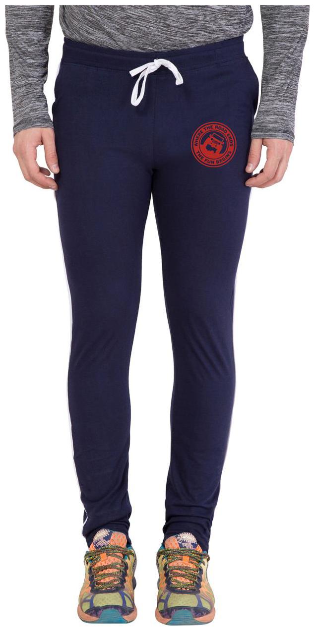 

American-Elm Men s Navy Blue Zeep Printed Sportswear Lower