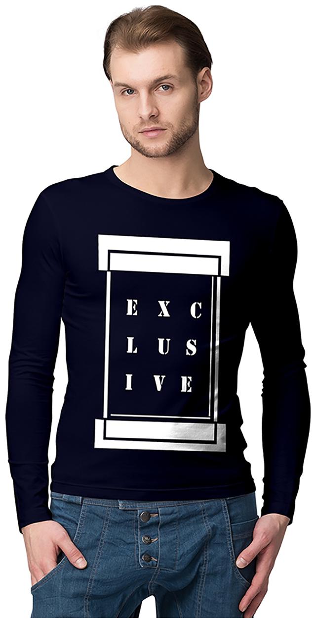 

American-Elm Men Blue Slim fit Cotton Round neck T-Shirt - Pack Of 1