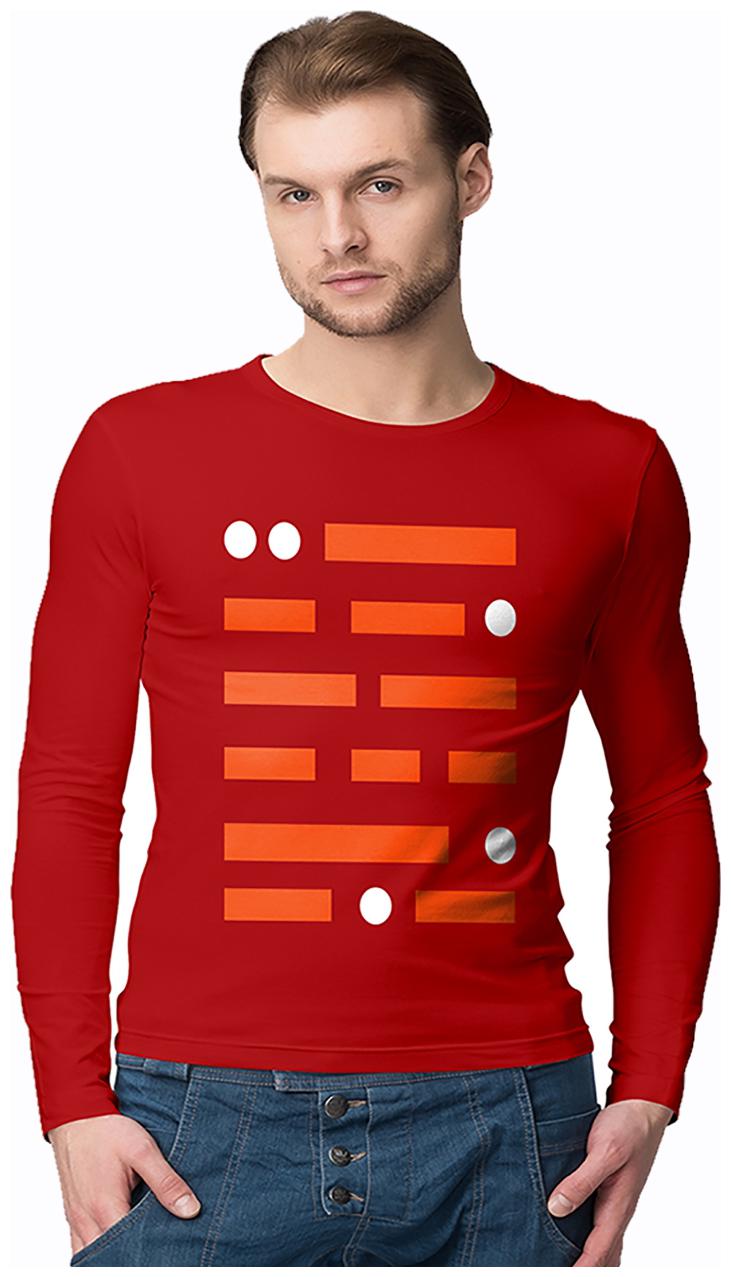 

American-Elm Men Red Slim fit Cotton Round neck T-Shirt - Pack Of 1