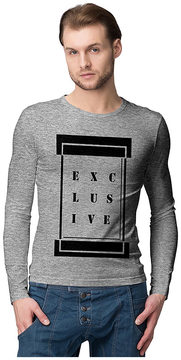 

American-Elm Men Grey Slim fit Cotton Round neck T-Shirt - Pack Of 1