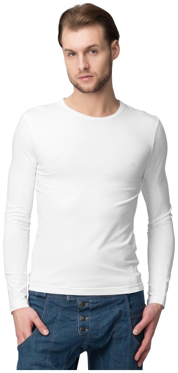 

American-Elm Men White Slim fit Cotton Round neck T-Shirt - Pack Of 1