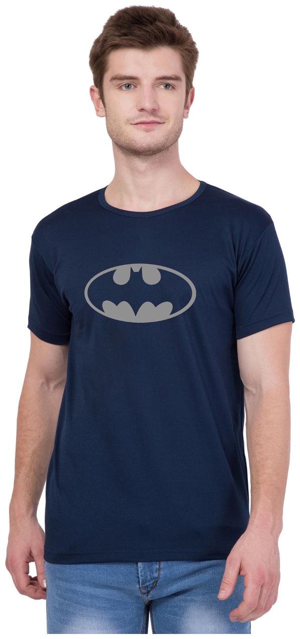 

American-Elm Men Navy blue Slim fit Cotton Round neck T-Shirt - Pack Of 1