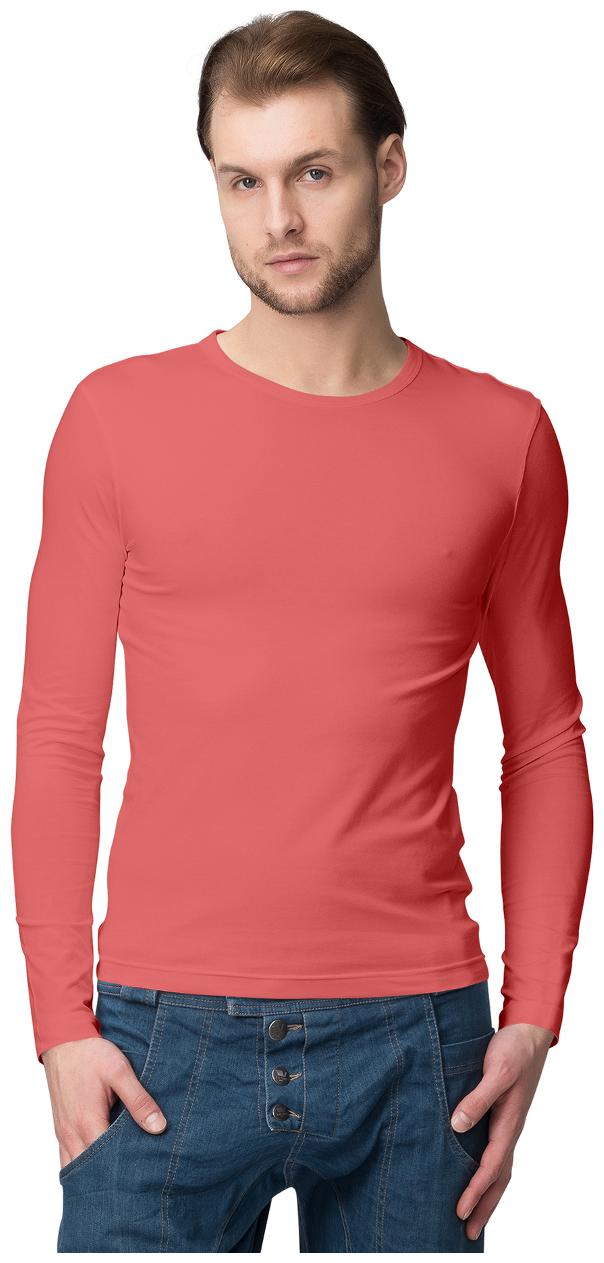 

American-Elm Men Pink Slim fit Cotton Round neck T-Shirt - Pack Of 1