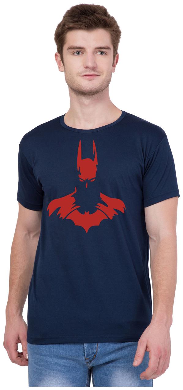 

American-Elm Men Navy blue Slim fit Cotton Round neck T-Shirt - Pack Of 1