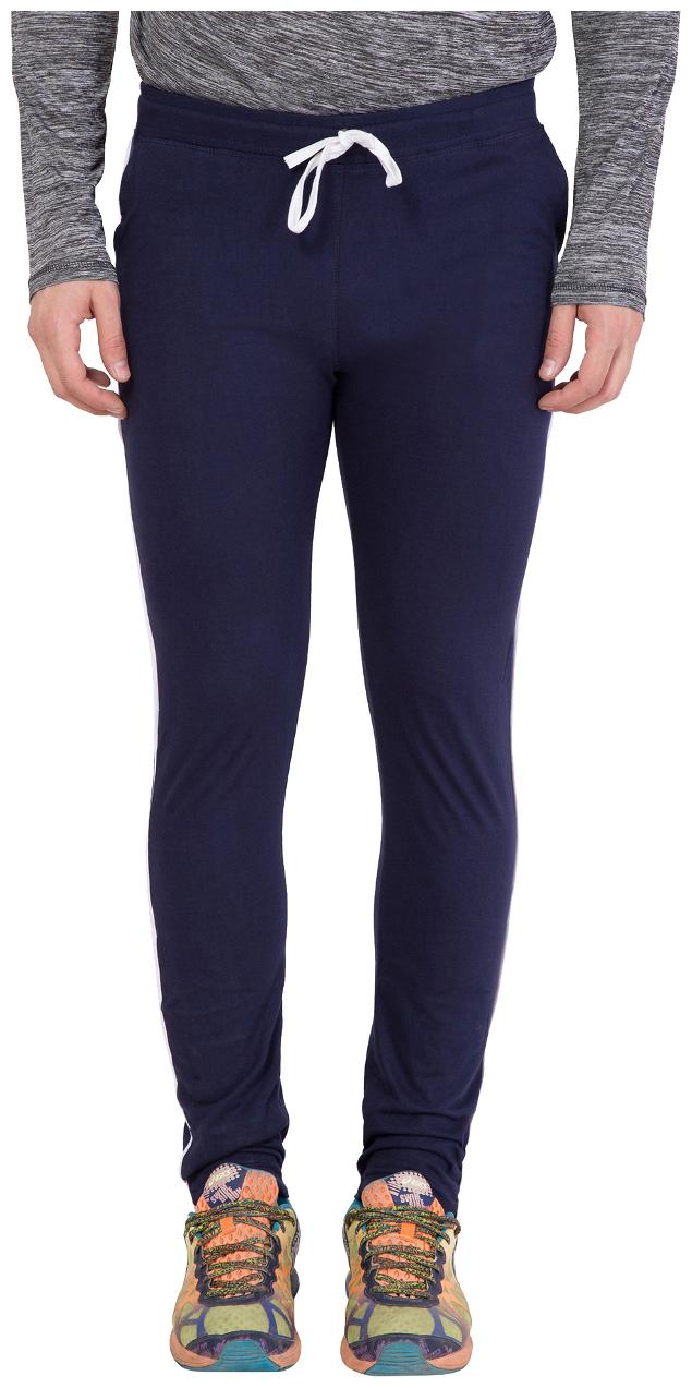 

American-Elm Men Blue Solid Slim fit Track pants