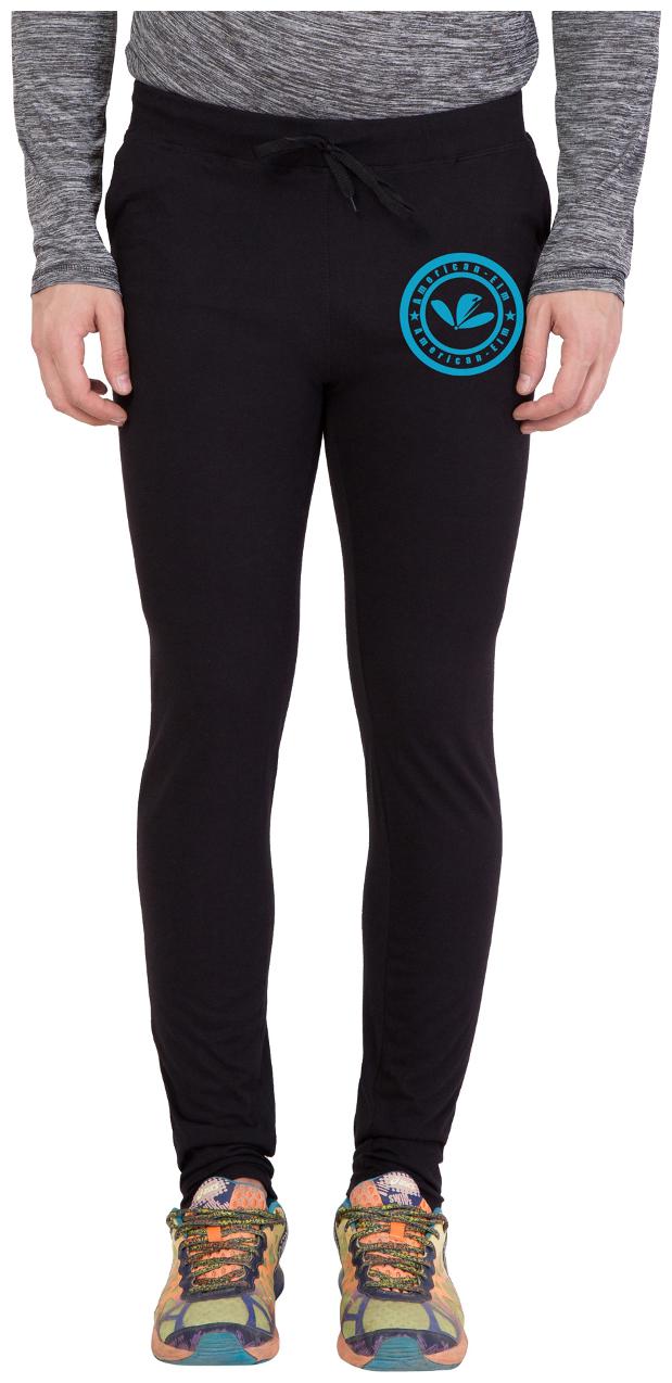 

American-Elm Black Printed Lower for Men