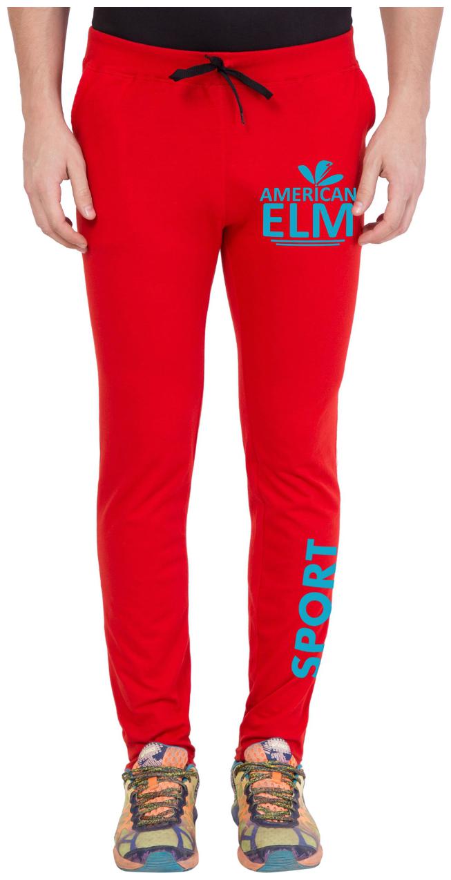

American-Elm Men s Red Stylish Printed Lower