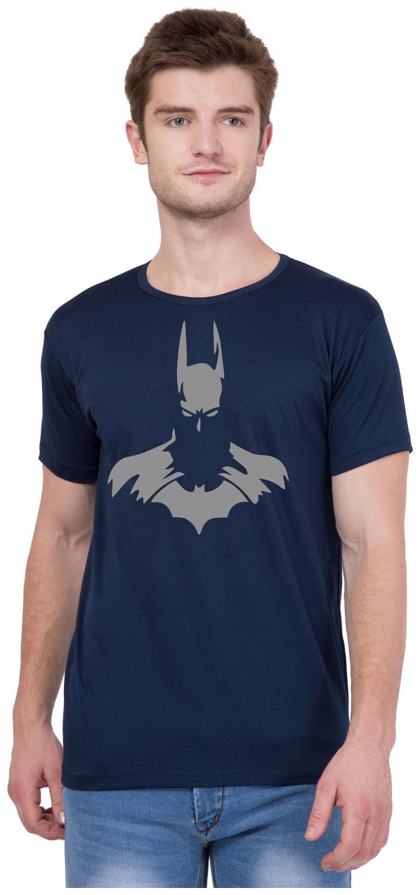 

American-Elm Men Navy blue Slim fit Cotton Round neck T-Shirt - Pack Of 1