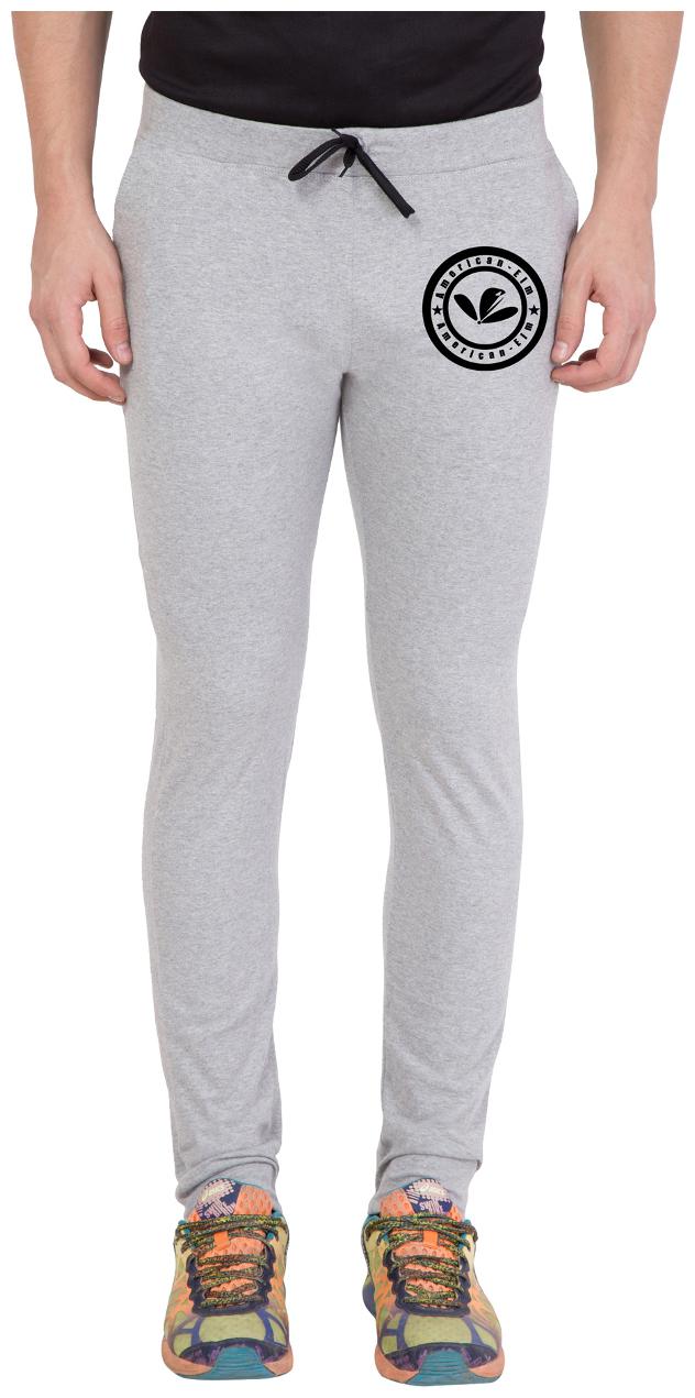 

American-Elm Men s Grey Stylish Cotton Printed Lower