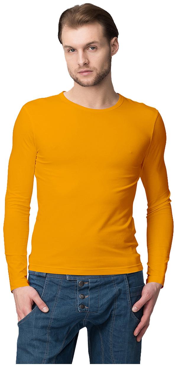

American-Elm Men Orange Slim fit Cotton Round neck T-Shirt - Pack Of 1