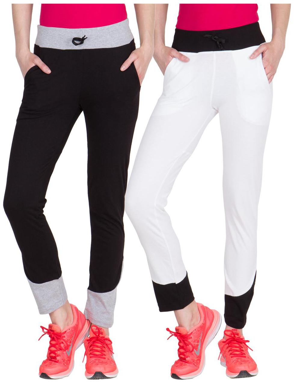 

American-Elm Women Regular fit Fleece Solid Track pants - Multi