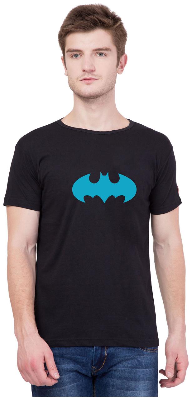 

American-Elm Men s Slim Fit Printed T-Shirt - Black