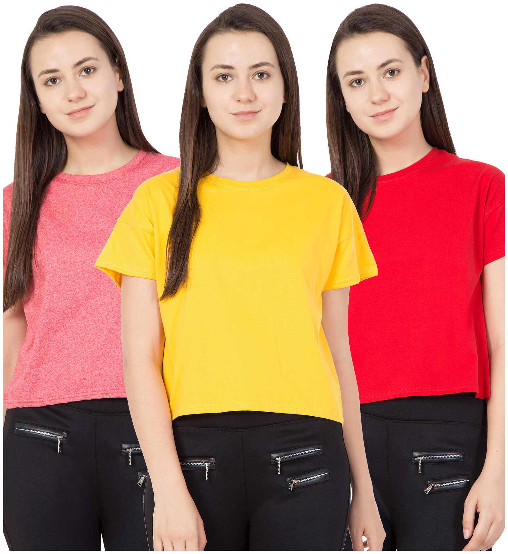 

American-Elm Women Solid A-line top - Multi