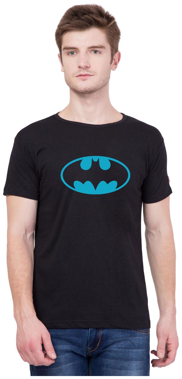 

American-Elm Men Black Slim fit Cotton Round neck T-Shirt - Pack Of 1