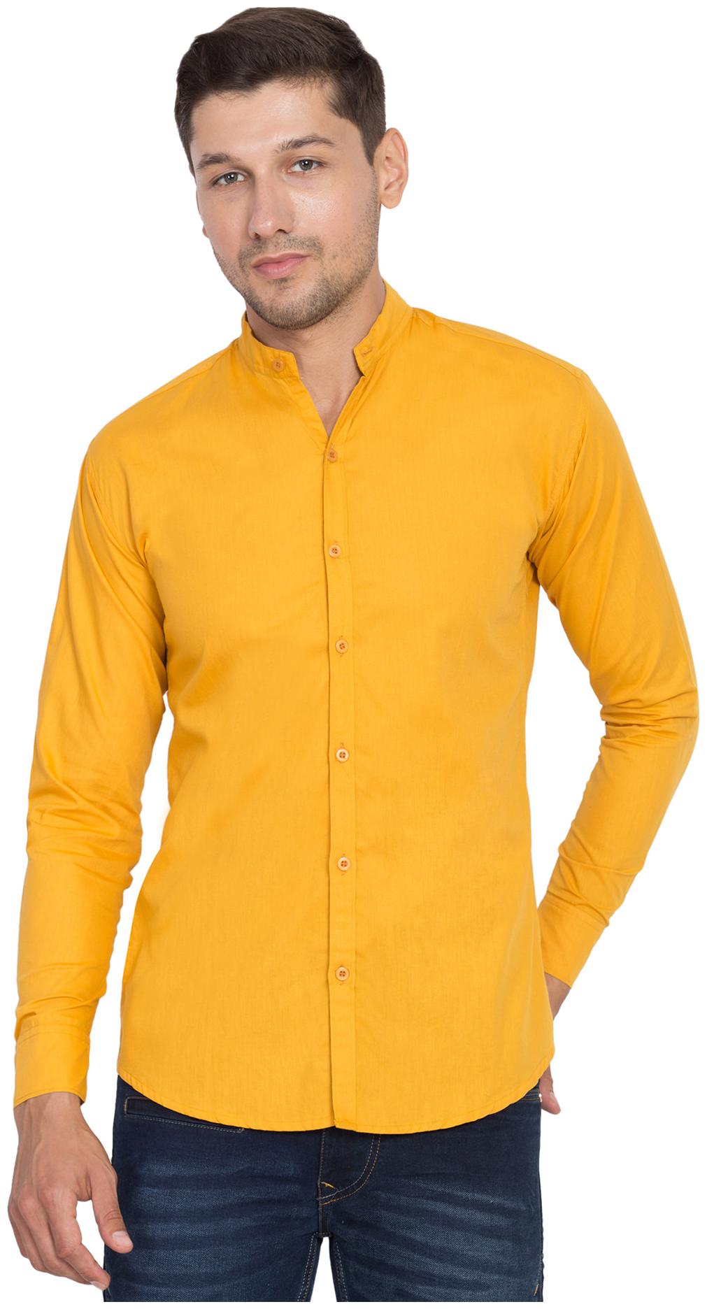 

American-Elm Men Regular fit Formal Shirt - White