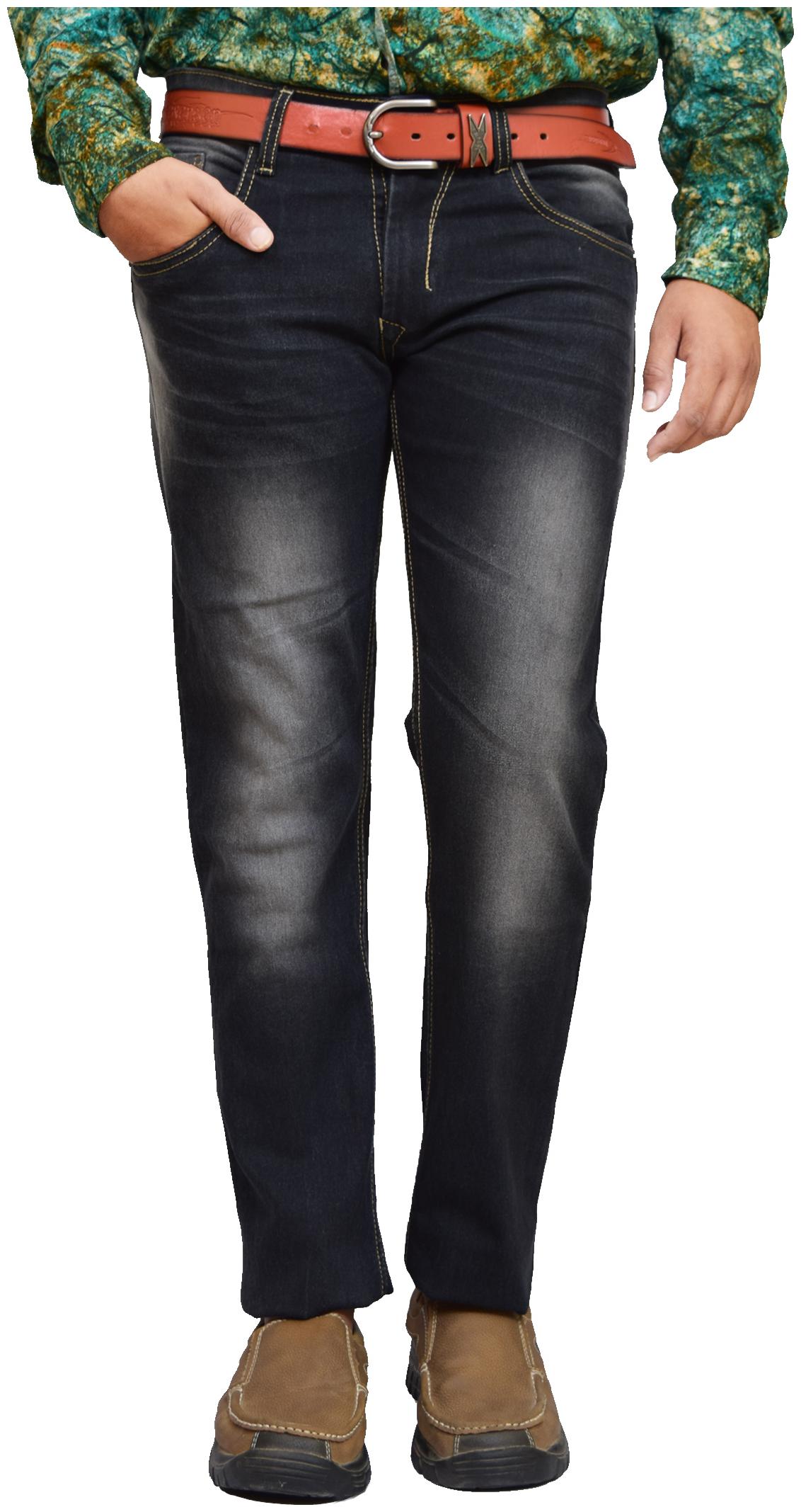 

American Noti Men Black Slim Fit Jeans