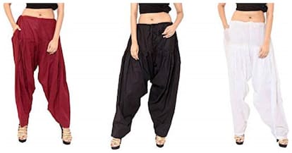 Ample Sales Cotton Patiala & Salwar - Black