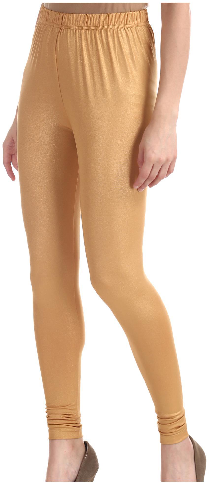 

Anahi Blended Churidar - Gold