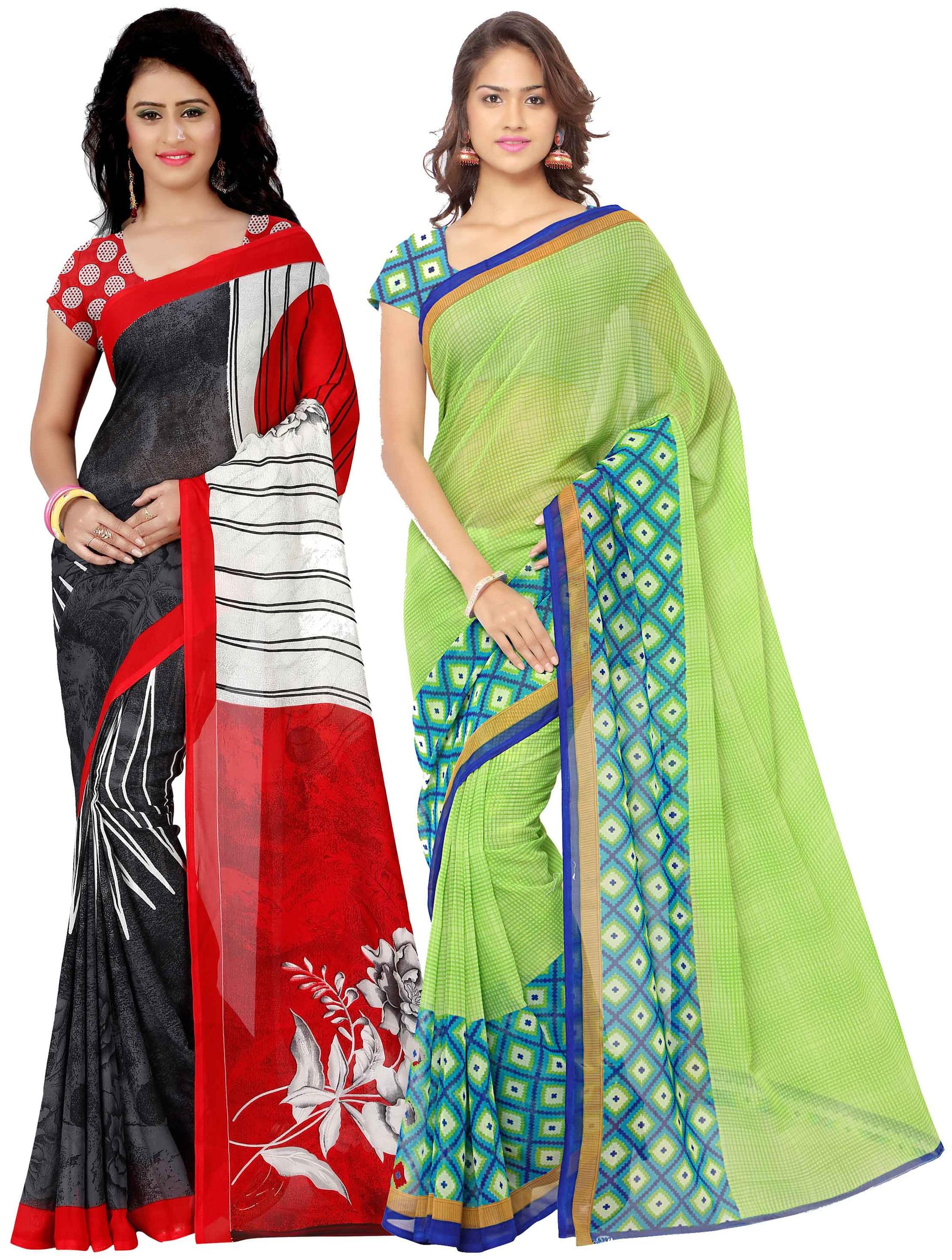 

Anand Sarees Georgette Work Printed Saree Multi
