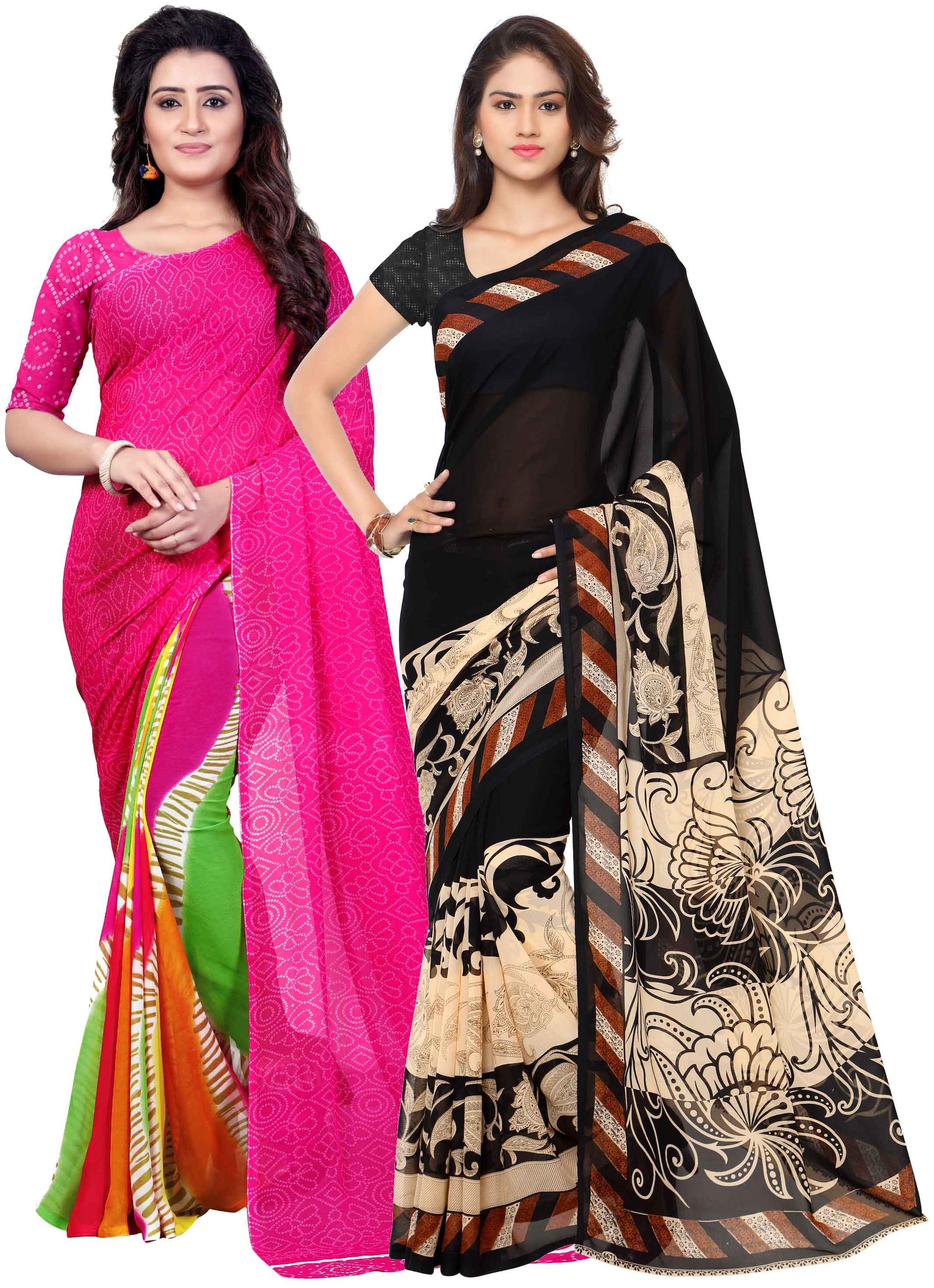 

Anand Sarees Georgette Work Printed Saree Multi